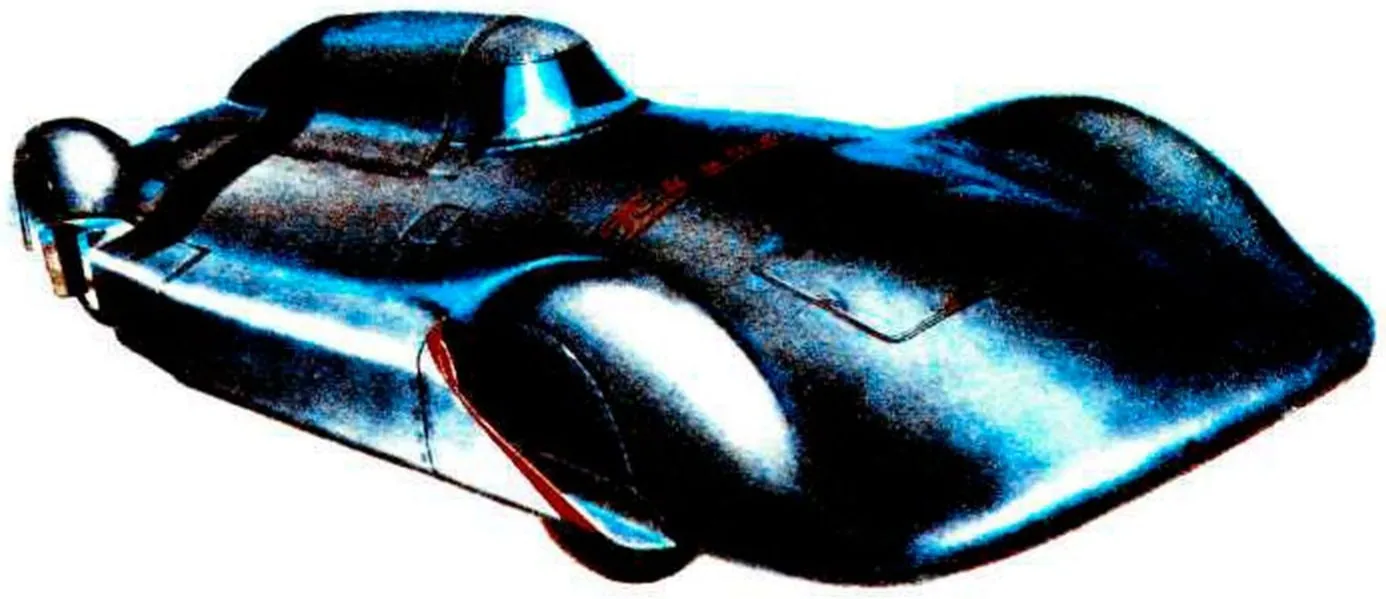 Газотурбинный «Пионер-2», 1961 год (рисунок)