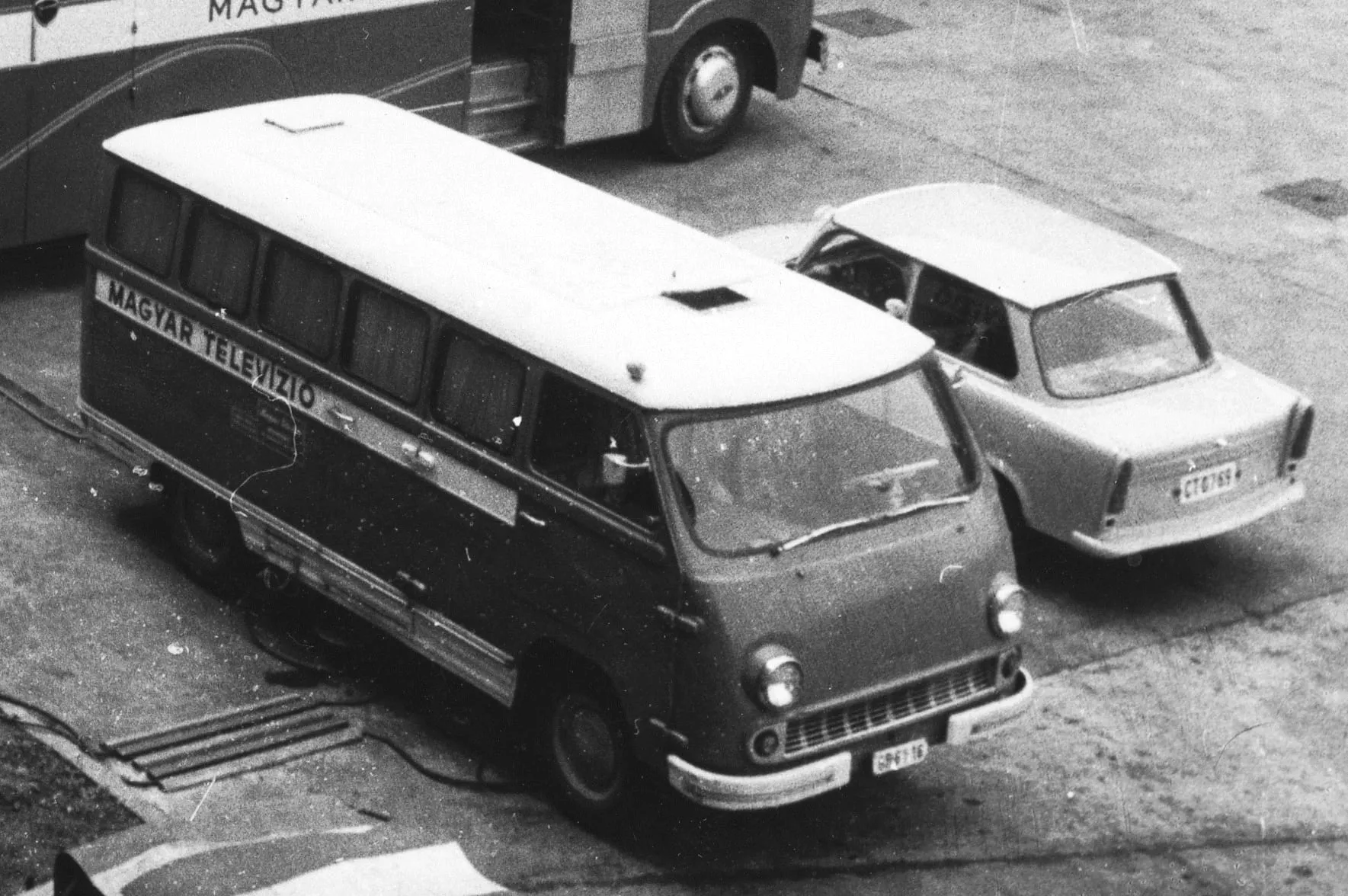 РАФ-977Д венгерского телевидения в Будапеште, 1968 год
