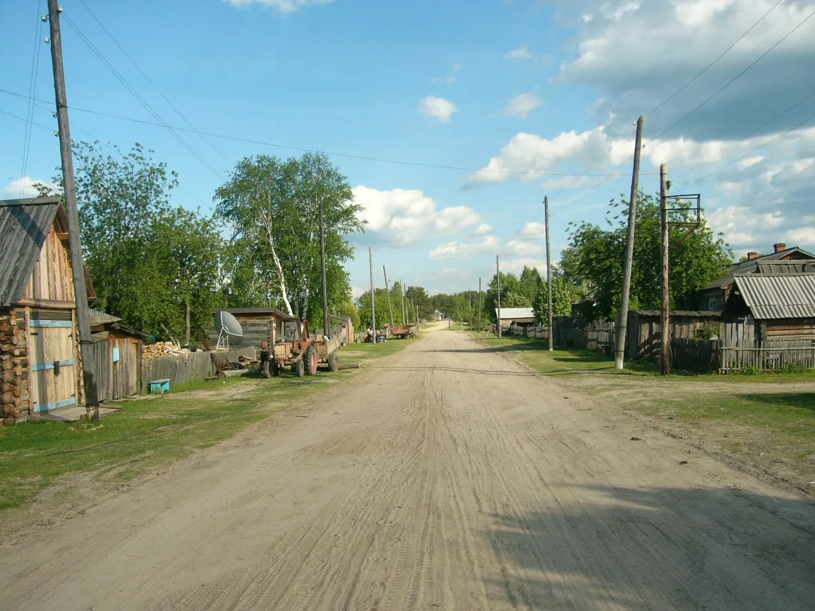 Т-25 в деревне Суйга Томской области