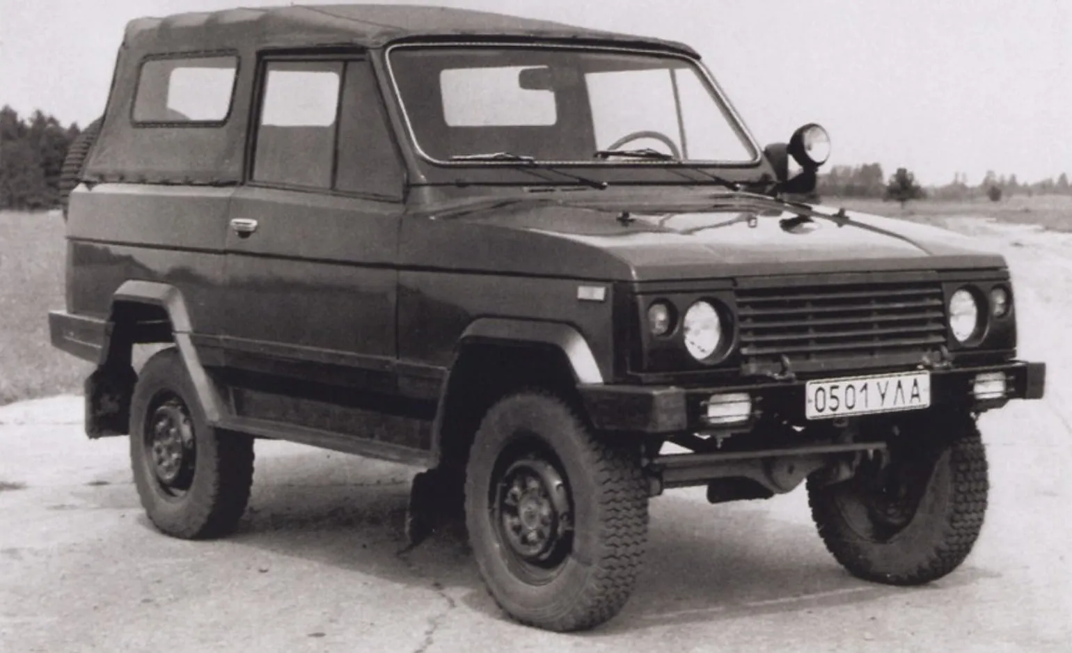 Первый опытный армейский УАЗ-3171, 1982 год