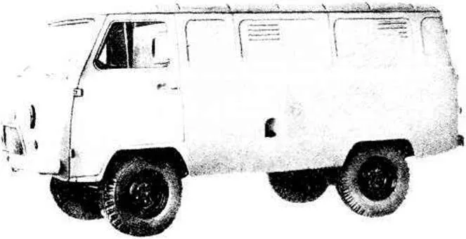 Серийный УАЗ-452, 1965 год