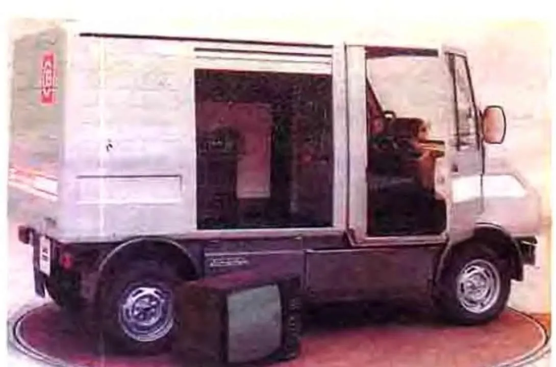 ВАЗ-2702 с открытыми дверями кабины и грузового отсека, 1986 год