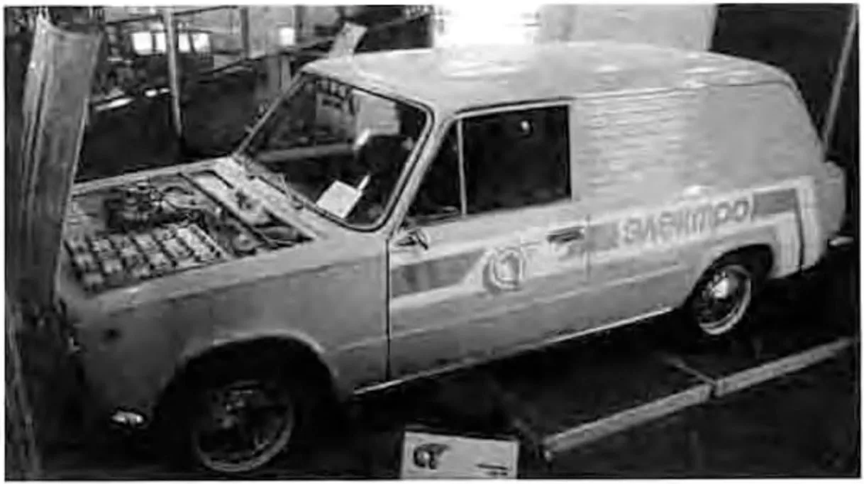 Экспериментальный ВАЗ-2801 на базе ВАЗ-2102, 1974 год