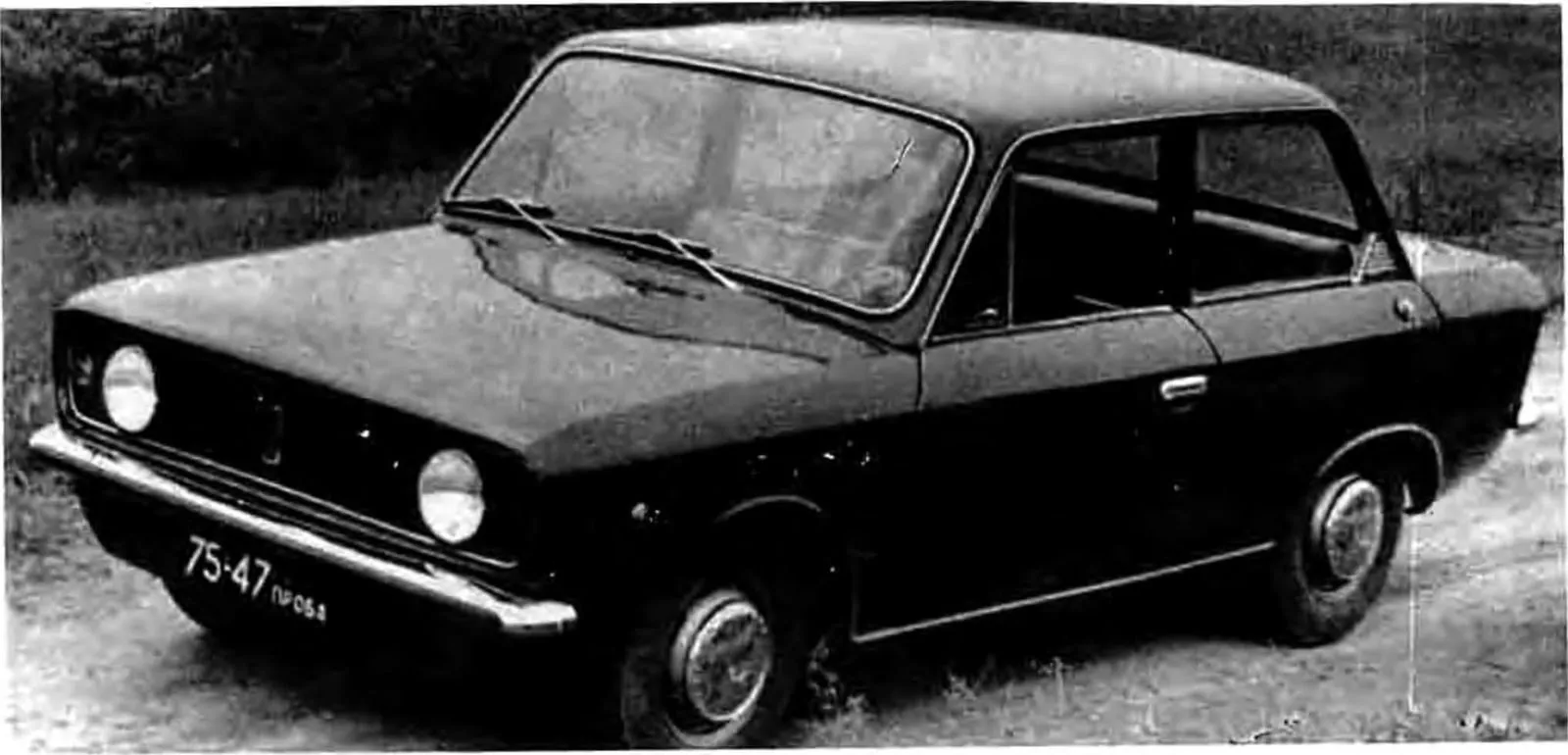 Опытный образец ЗАЗ-1102, 1973 год
