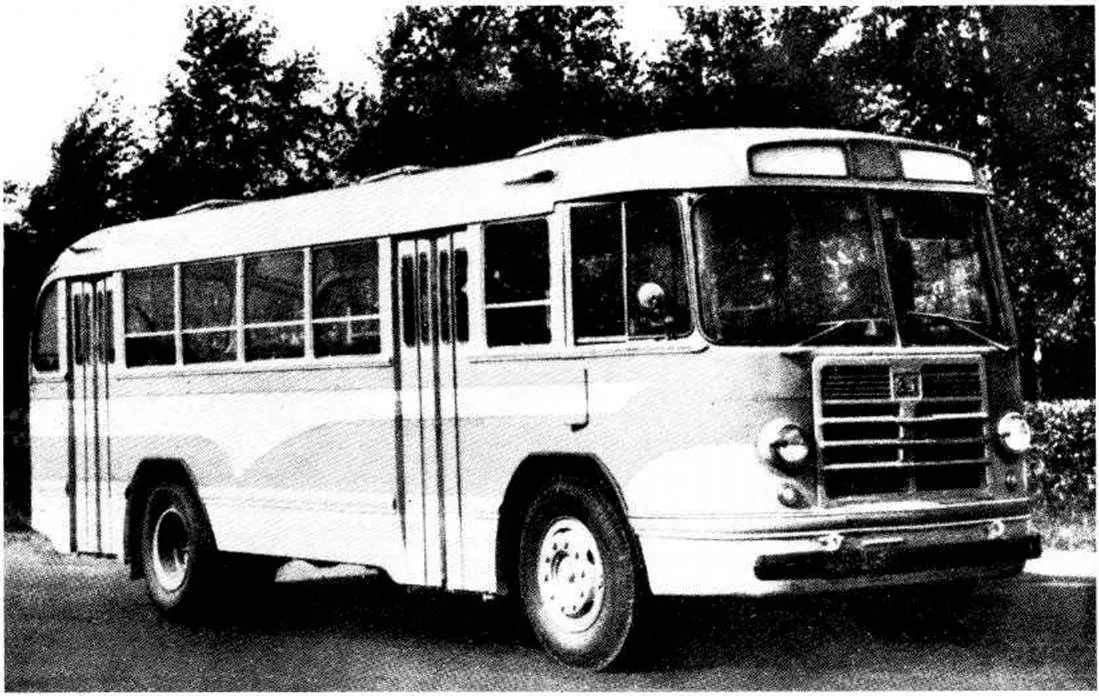 Городской автобус ЗИЛ-158, 1957 год