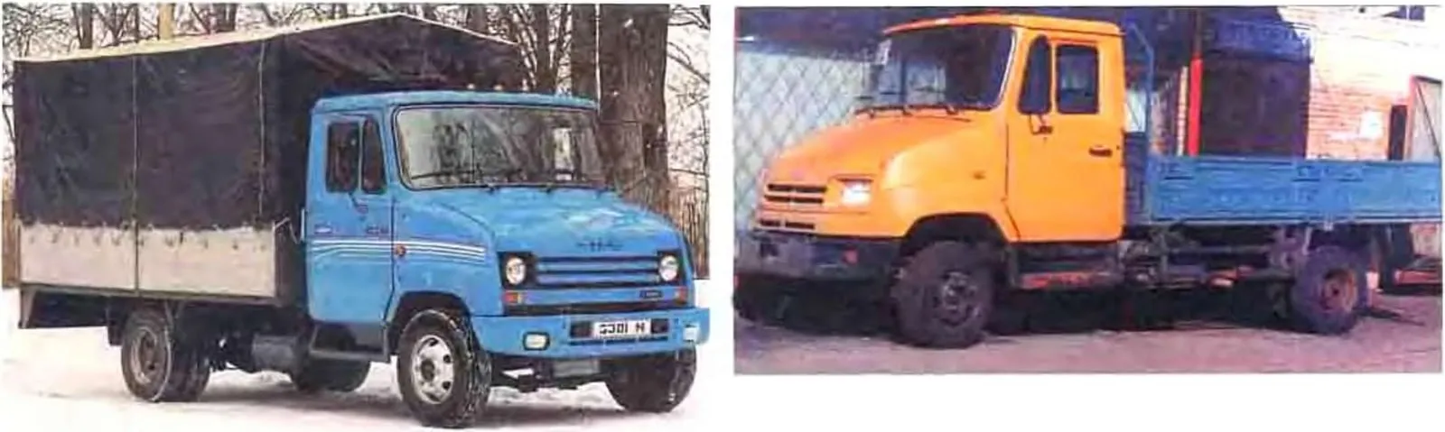 ЗИЛ-5301АО «Бычок» с бортовой платформой, 1996 год