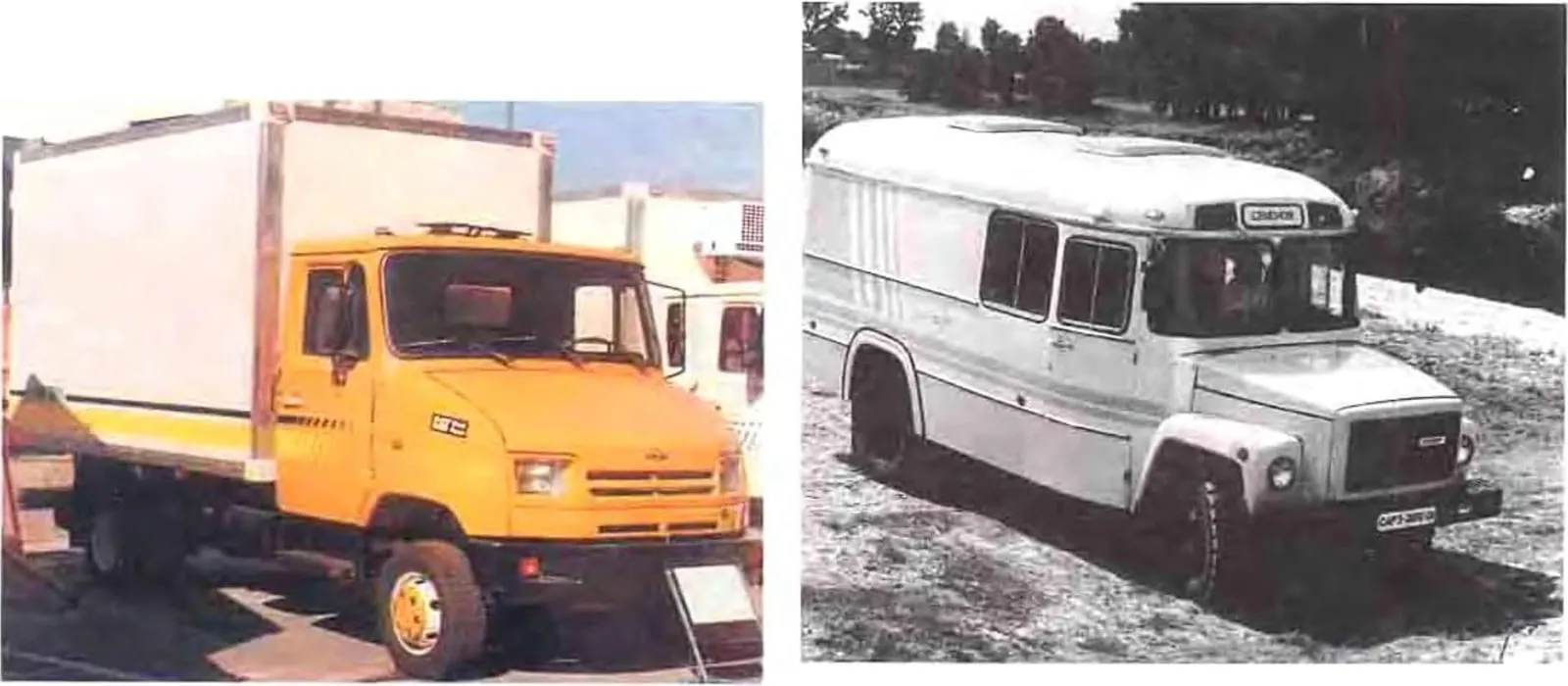 ЗИЛ-5301ЛО «Бычок» с фургоном, 1996 год