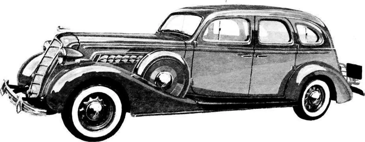 ЗИС-101 с кузовом лимузин, 1936 год