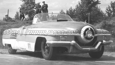 ЗИС-112/1 после переделки 1956 года — с укороченной базой и без крыши