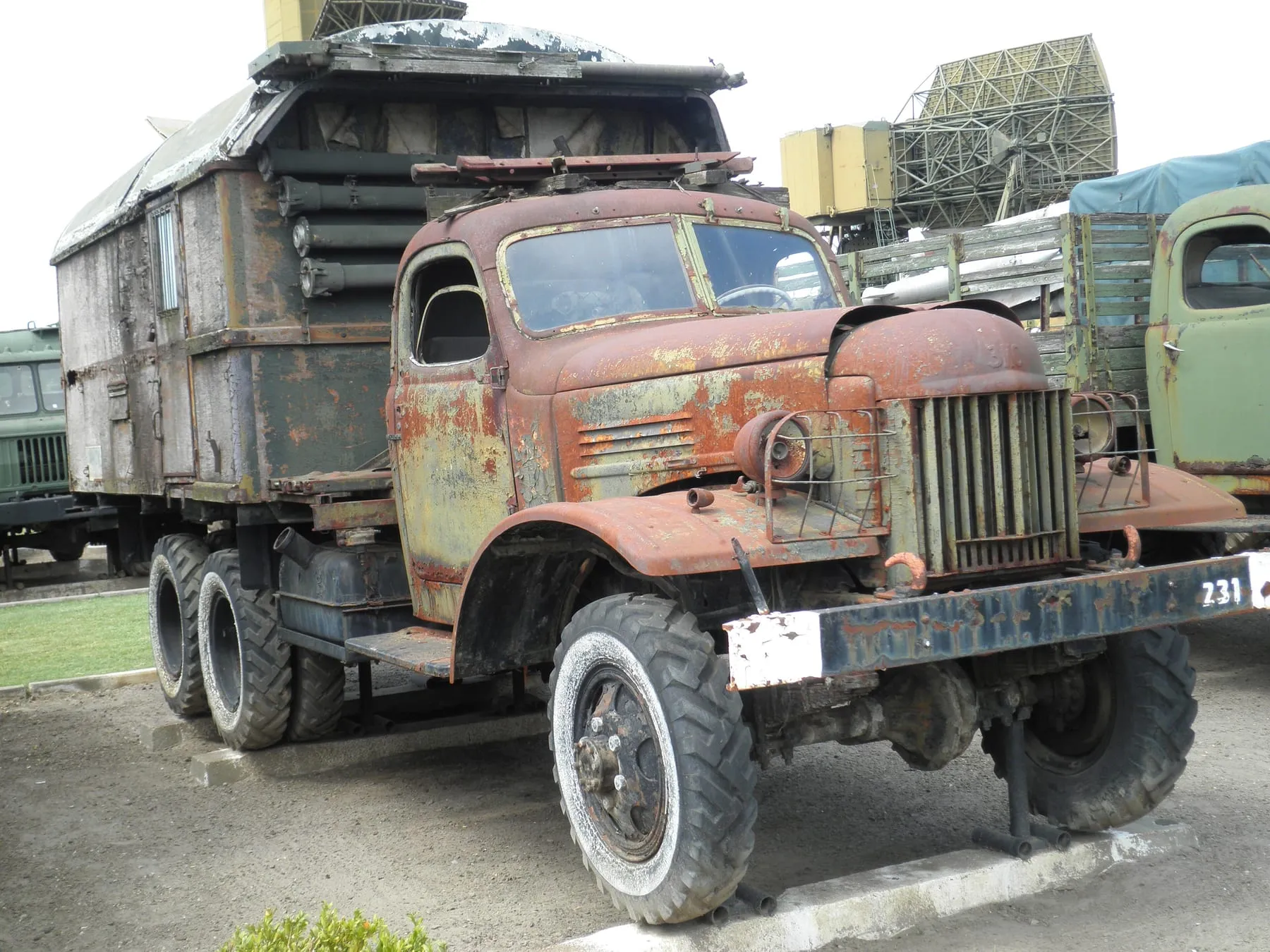 ЗИС-151 в экспозиции военно-исторического музея в Кечеле, Венгрия