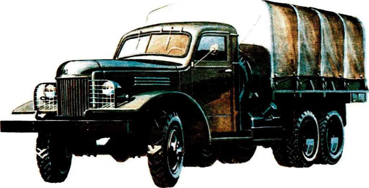 Полноприводный ЗИС-151, 1948 год
