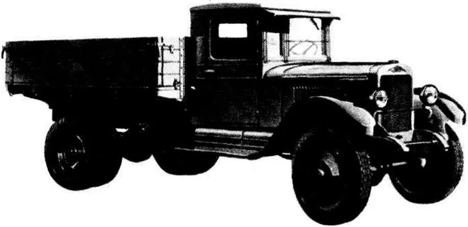 ЗИС-32 с колёсной формулой 4×4, 1941 год